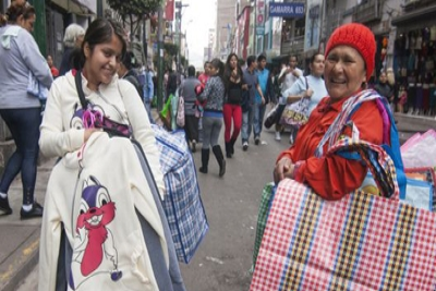 Trabajadoras informales en Lima
